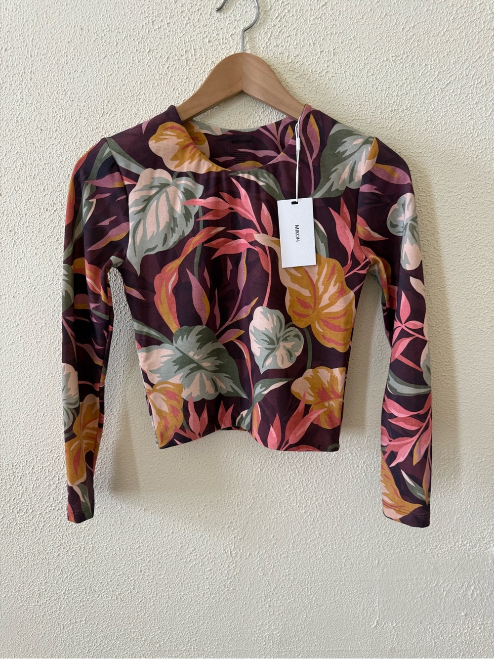NWT Free People Mikoh Jeju Long-Sleeve Rashguard S